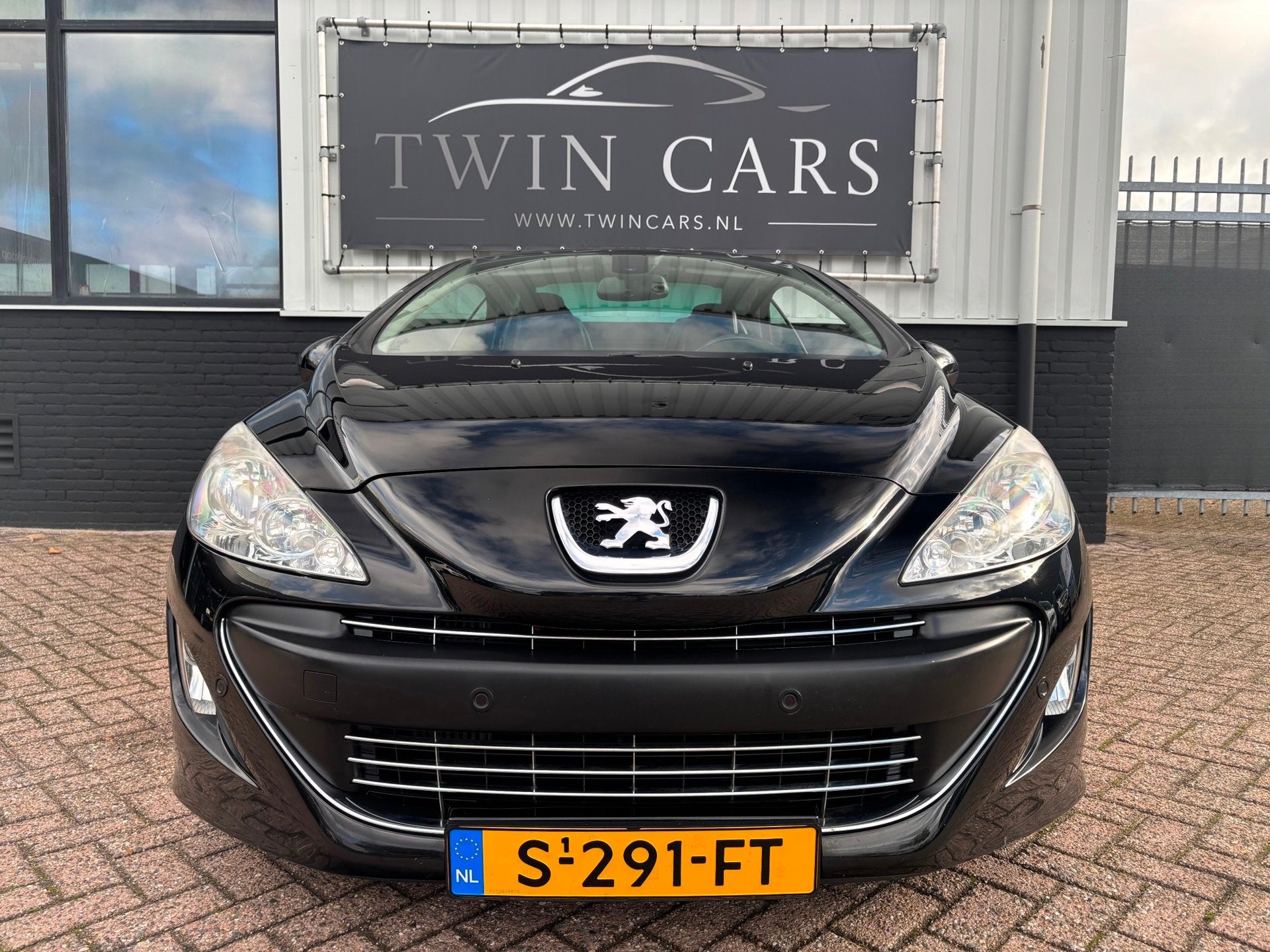 Peugeot 308 CC 1.6 THP Sport Pack Automaat leer, Euro 5, Gebruikt, Zwart, Zwart