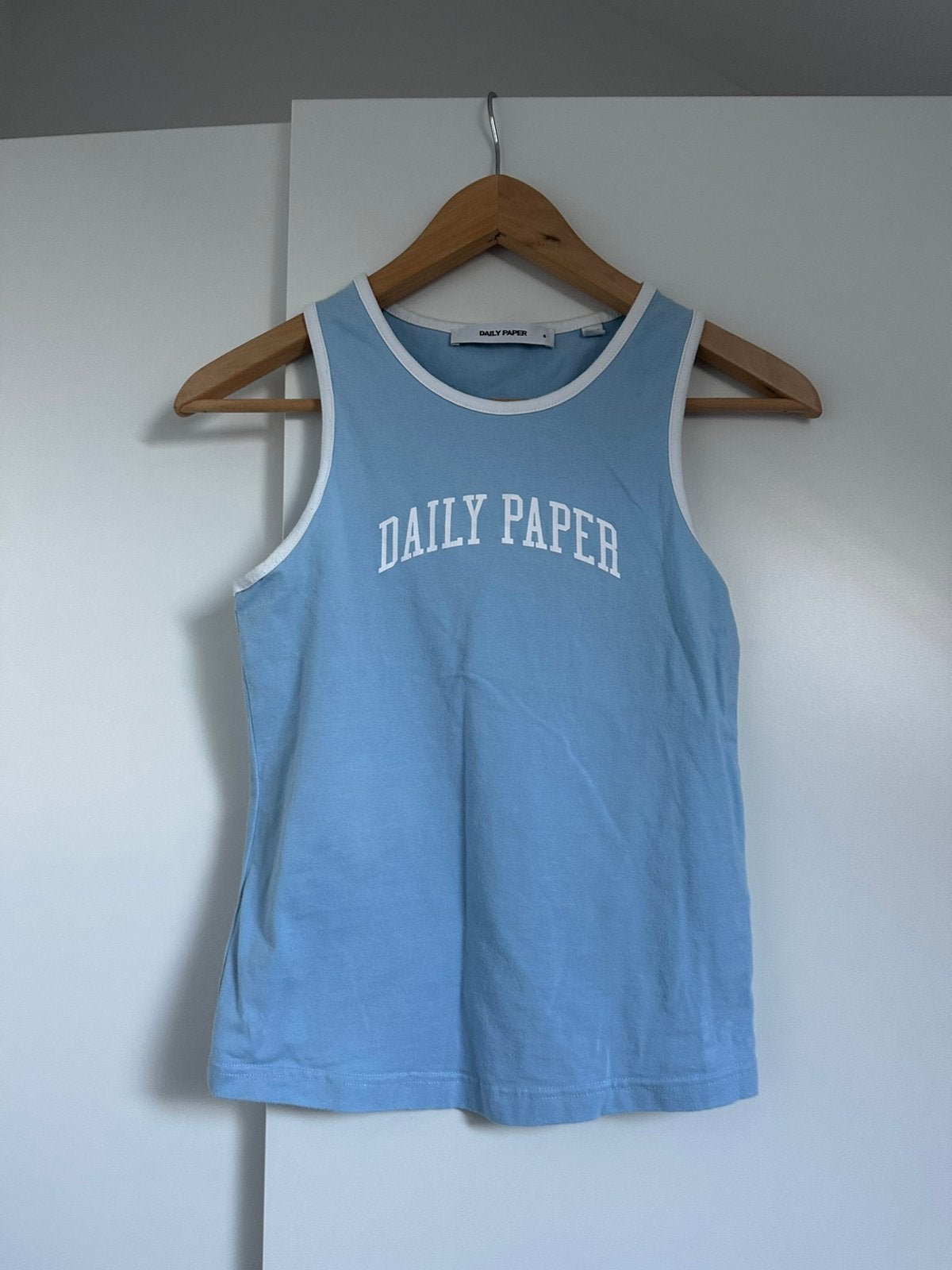 Daily Paper Tanktop - S, Blauw, Ophalen of Verzenden, Zo goed als nieuw, Maat 36 (S)