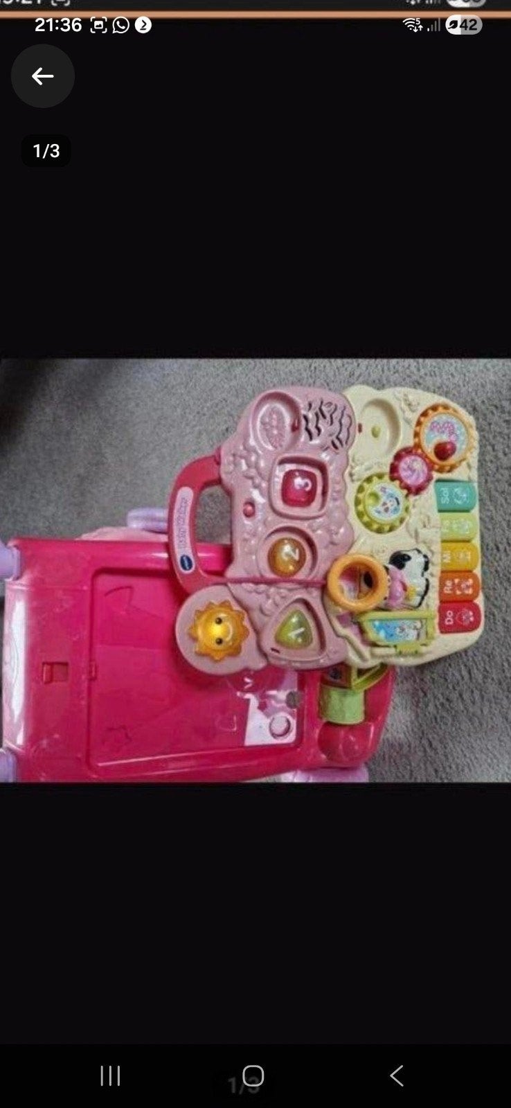 baby walker, Ophalen of Verzenden, Overige typen, Met licht