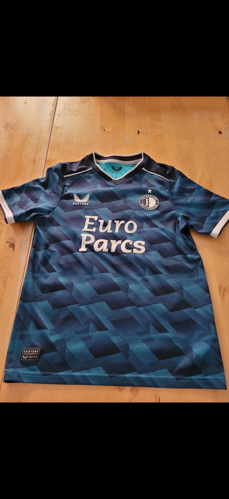 Feyenoord Uitshirt 2023/2024 Gimenez Maat 158, Ophalen of Verzenden, Zo goed als nieuw, Jongen of Meisje