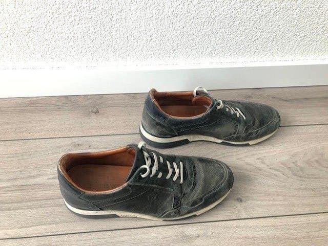 VAN LIER sneakers voor heren te koop! Maat 42., Blauw, Van Lier, Ophalen of Verzenden, Sneakers of Gympen