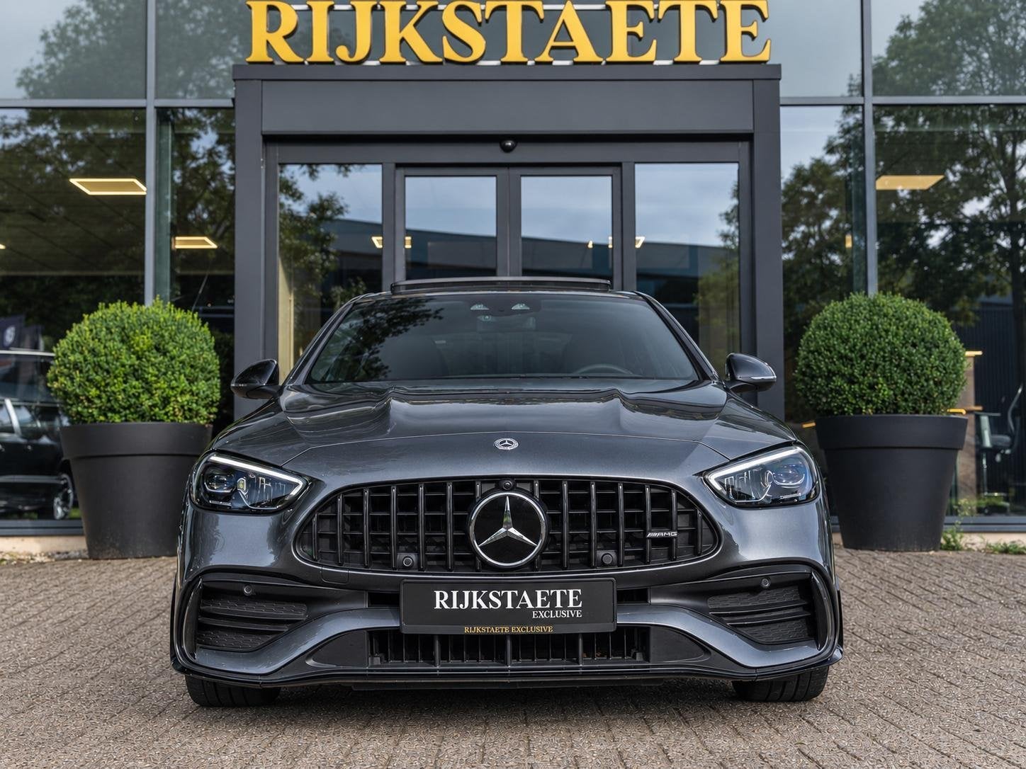 Foto 3 van Mercedes C-klasse AMG C43 4MATIC|PANO|BURMESTER|SFEER|ACC|19