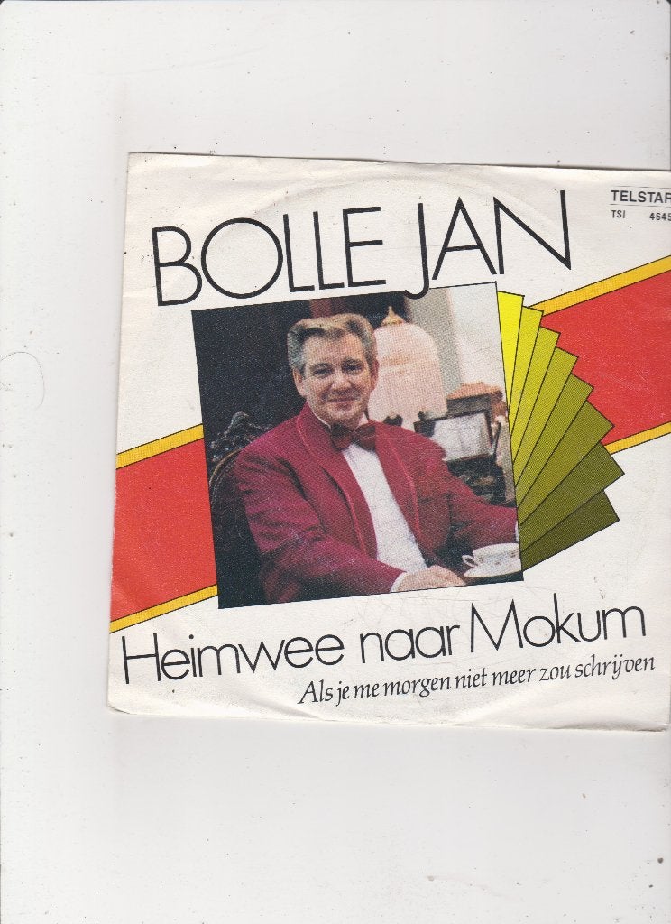 Single Bolle Jan - Heimwee naar Mokum, Ophalen of Verzenden, Gebruikt, Nederlandstalig