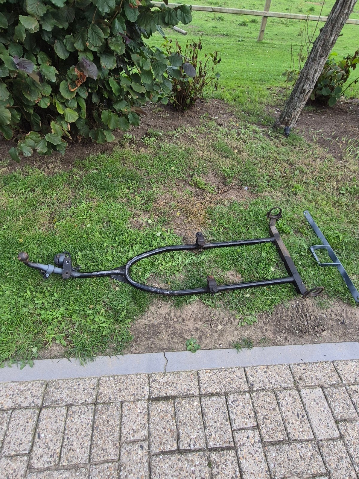 trekhaak voor vw kever, Ophalen