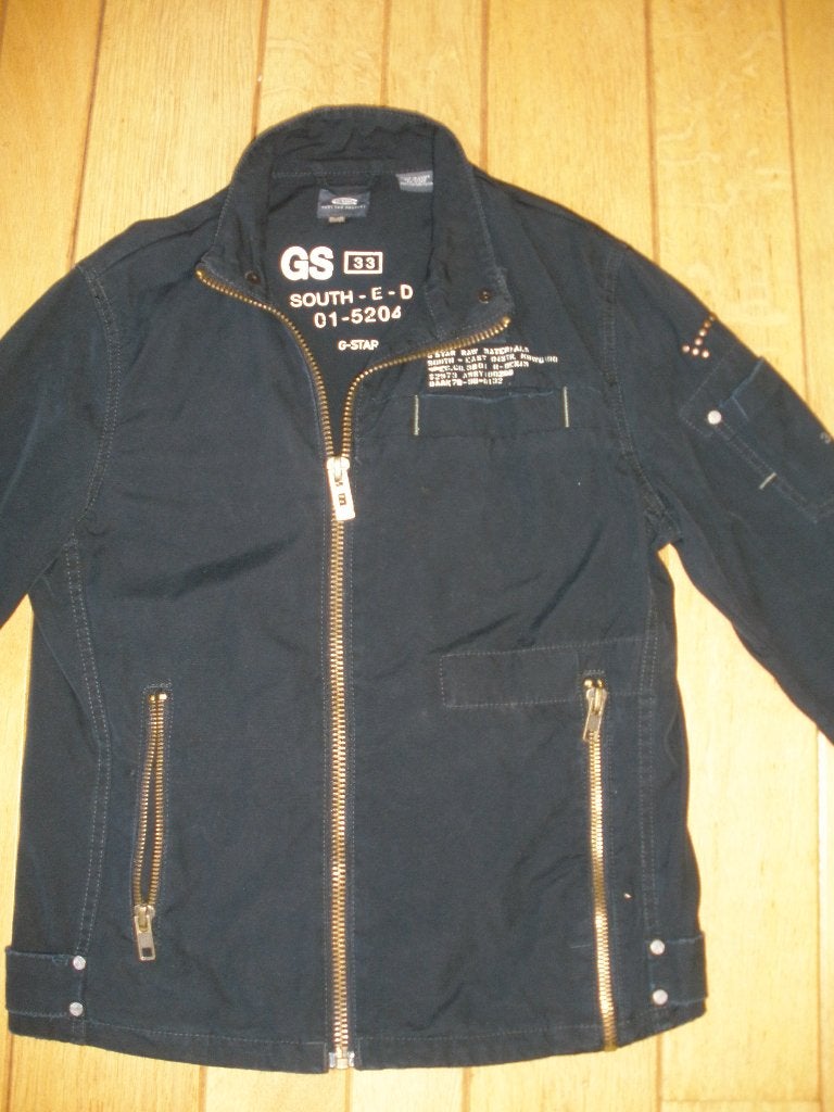 G-STAR jack jas zwart maat M, G-STAR RAW, Ophalen of Verzenden, Zo goed als nieuw, Zwart
