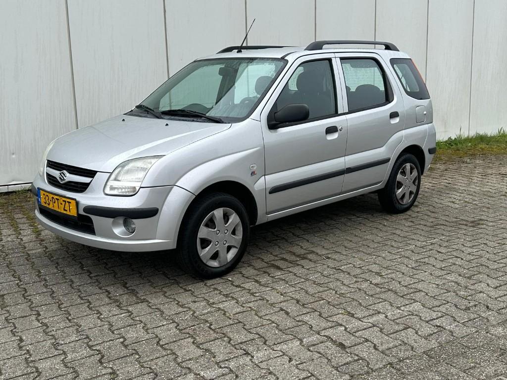 Suzuki Ignis 1.3 5D 2004 Grijs, Auto's, Suzuki, Voorwielaandrijving, 15 km/l, Ignis, Origineel Nederlands