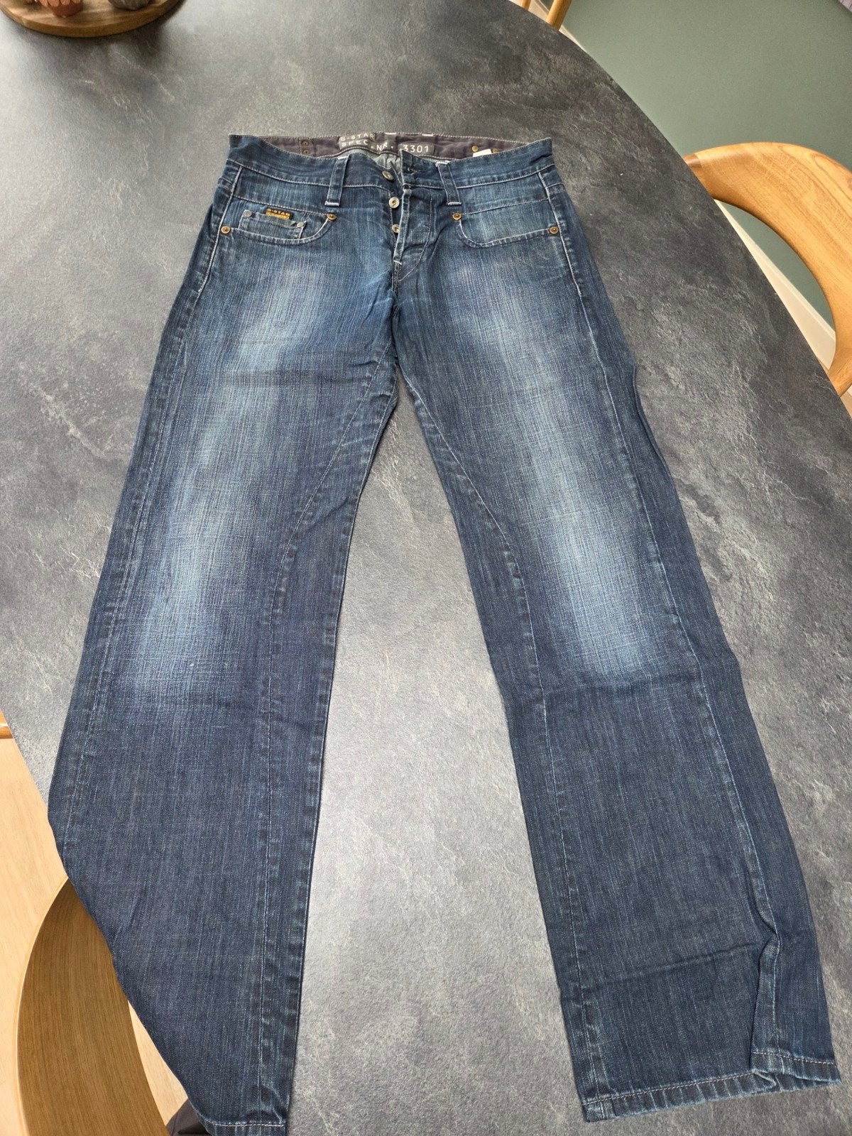 G-Star Raw Denim Jeans - Maat W33 L36, G-Star Raw, Blauw, Ophalen of Verzenden, W33 - W34 (confectie 48/50)