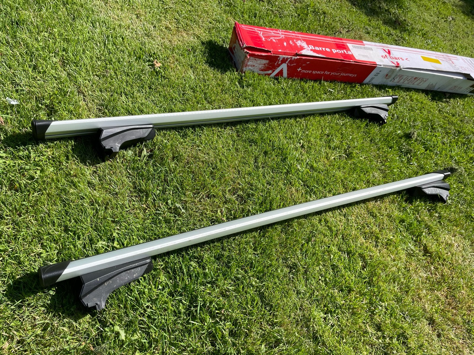 Universele dakdragers 127 cm - 75 kg max. belasting, Ophalen, Gebruikt