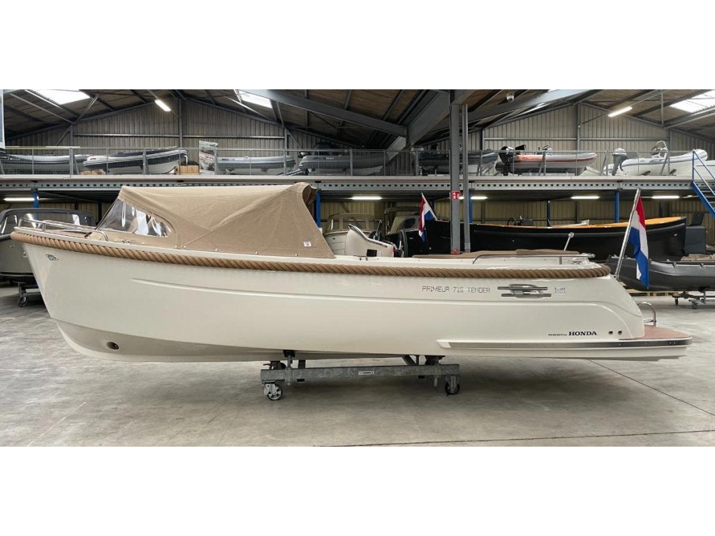 Primeur 715 Tender Mercury 25pk, Watersport en Boten, Overige typen, Nieuw, Primeur, Elektrische start