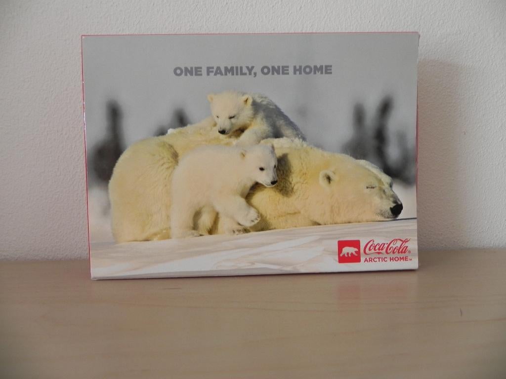 Coca Cola puzzel Arctic home ijsberen winter, Ophalen, Zo goed als nieuw, Overige typen