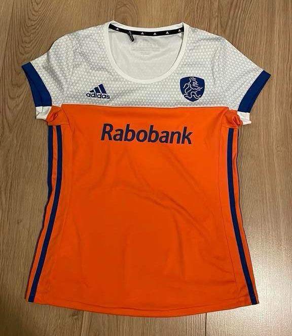 Nederlands elftal vrouwen hockey shirt maat M nieuwstaat, Sport en Fitness, Hockey, Ophalen of Verzenden, Gebruikt, Kleding