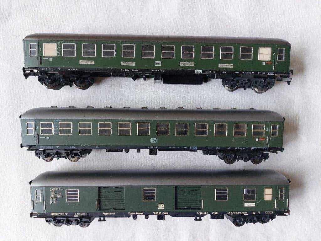 Fleischmann wagon, Gebruikt, Gelijkstroom, Fleischmann, Wagon