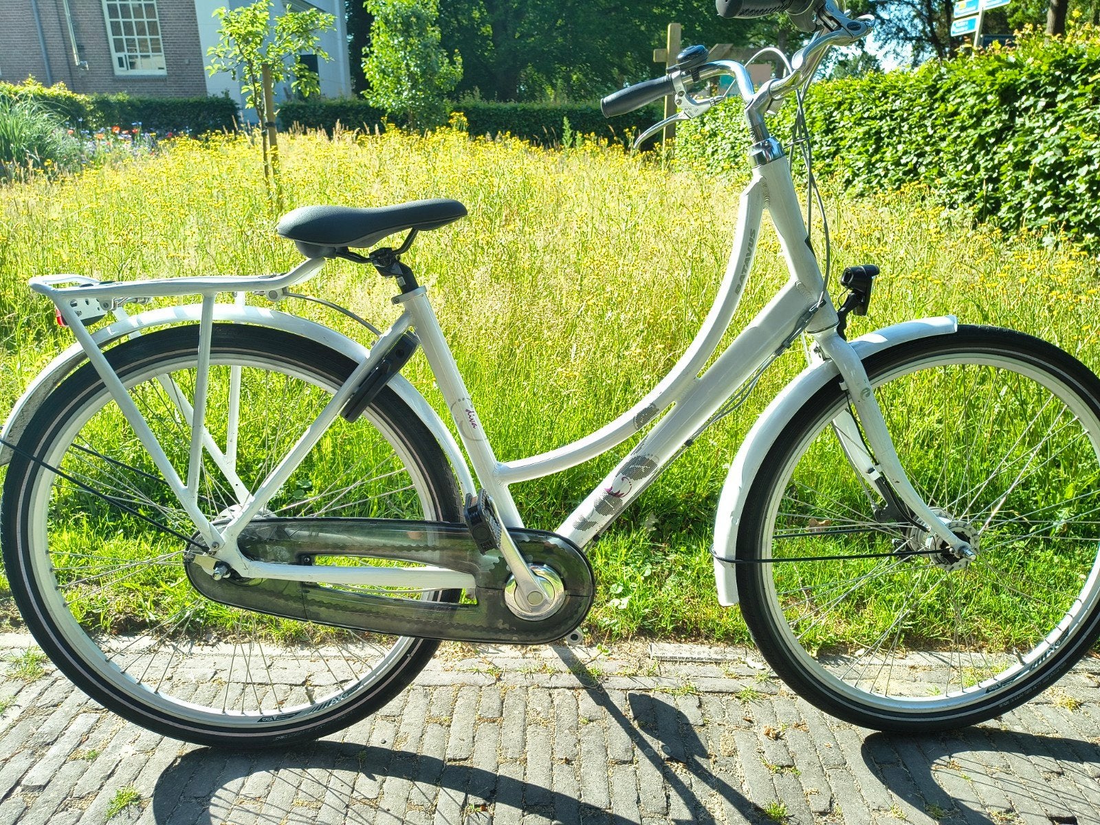 Batavus Diva Damesfiets, 51cm frame, 28 inch, Ophalen, Gebruikt, Versnellingen, Batavus