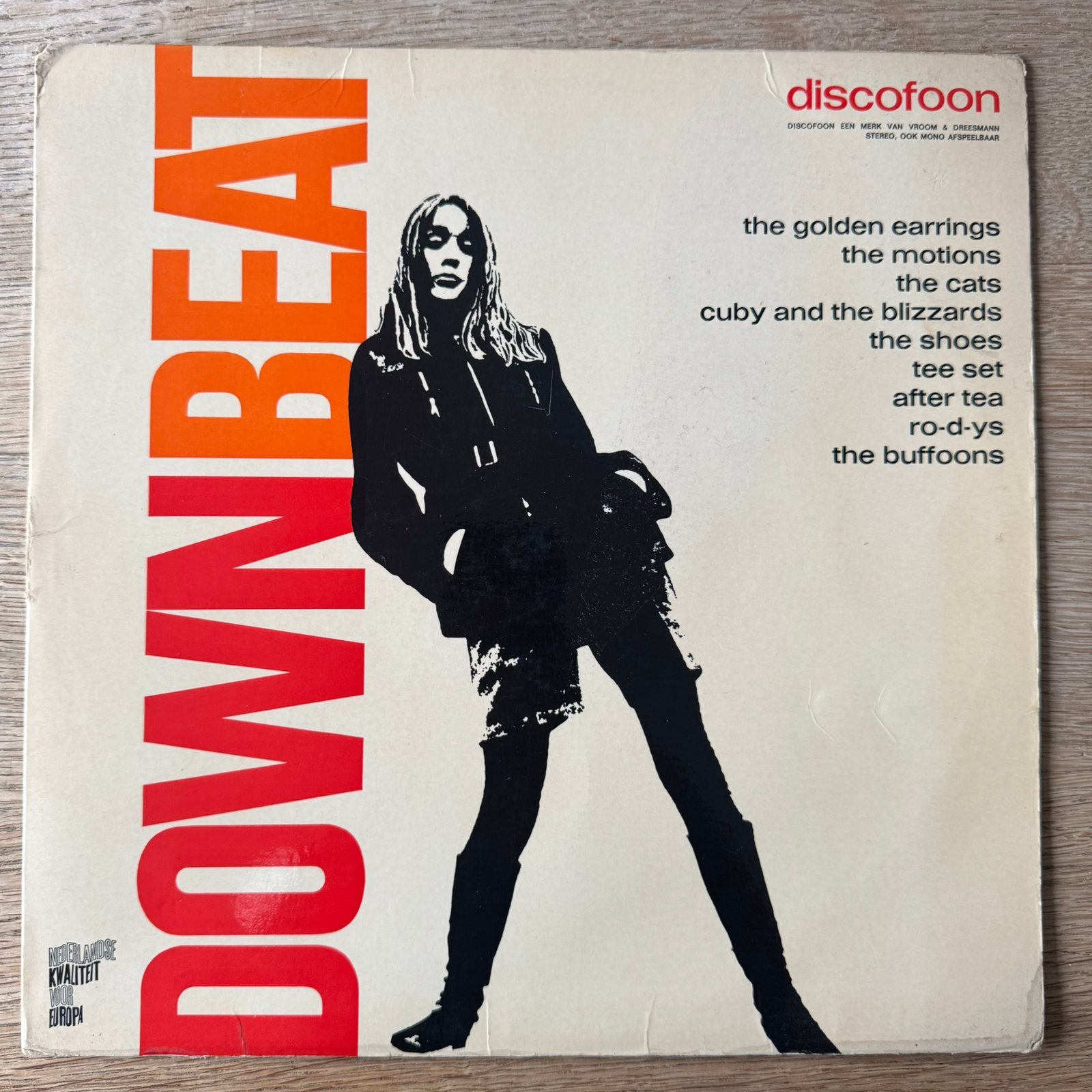 Down Beat Cuby Motions Shoes Golden Earring LP Vinyl Blues, Cd's en Dvd's, Vinyl | Rock, LP, Gebruikt, Fotohoes, Blues Rock