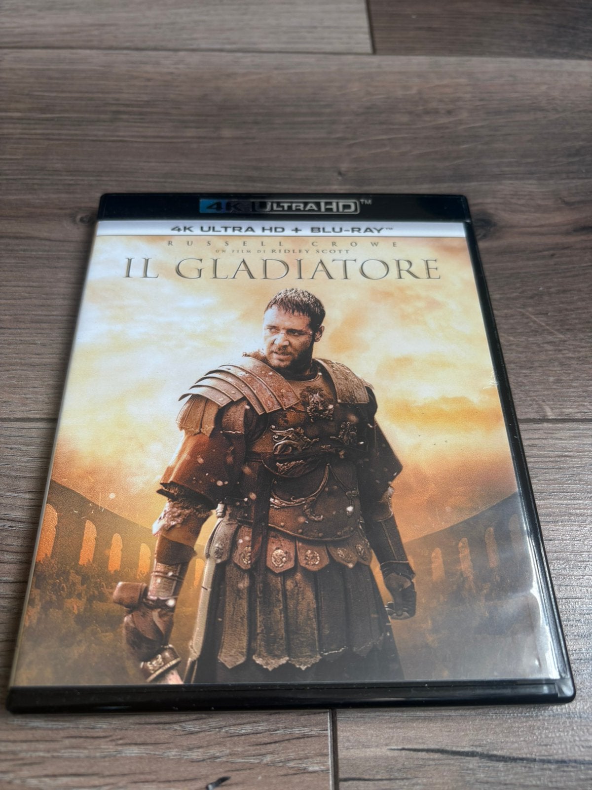 Gladiator 4K/blu ray, Cd's en Dvd's, Ophalen of Verzenden, Zo goed als nieuw