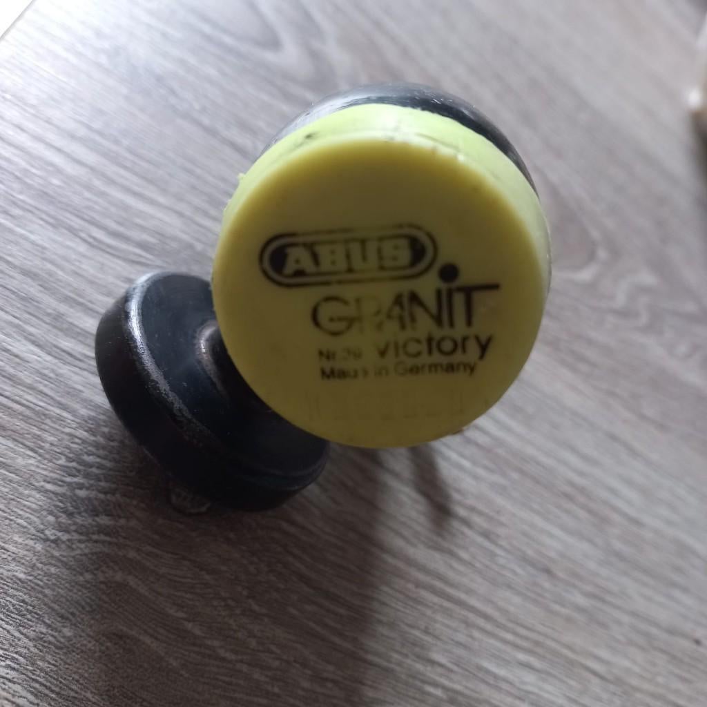 ABUS GRANIT LOCK 39 VICTORY SCHIJFREMSLOT (9-4cm)., Ophalen, Gebruikt