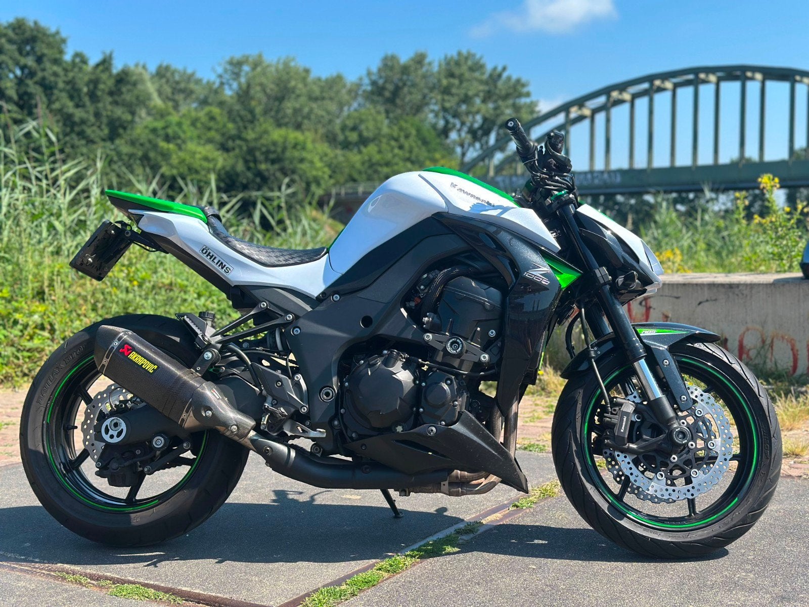 Kawasaki Z1000 ABS | Akrapovic | Öhlins, 4 cilinders, Motorrijbewijs A, Gebruikt, Particulier