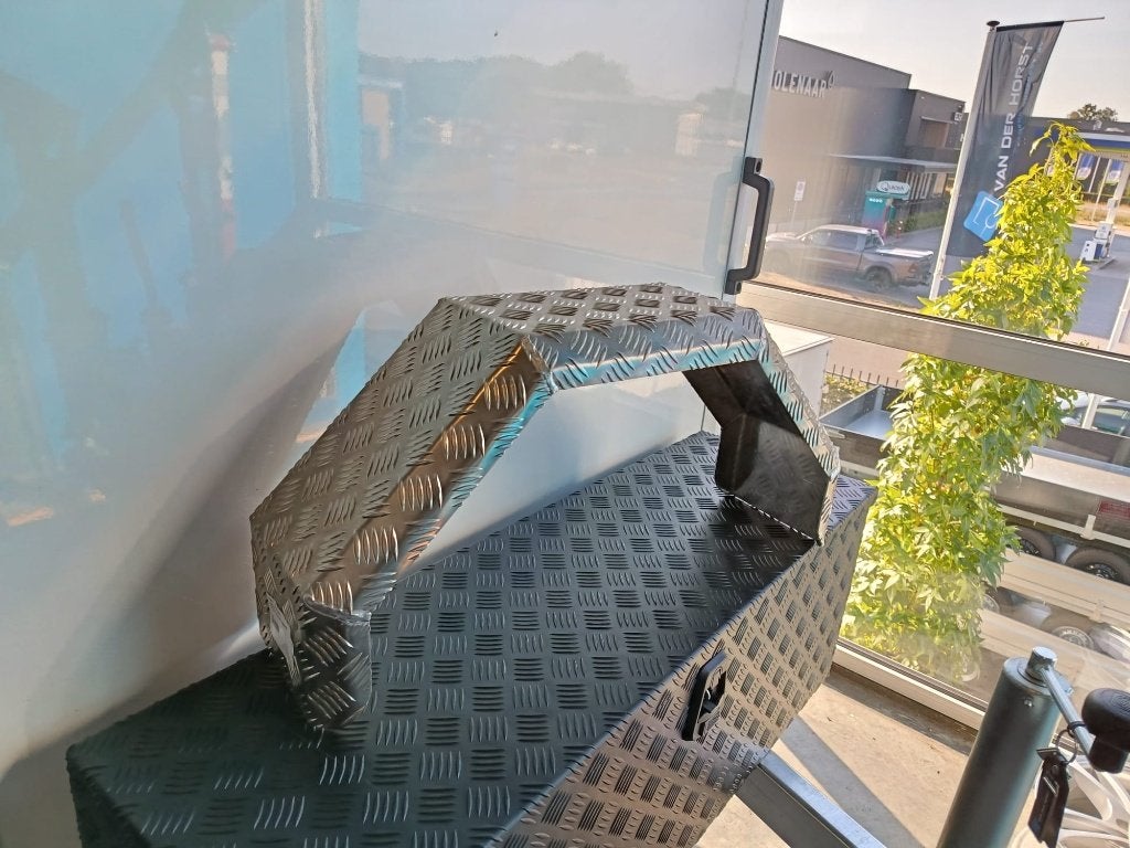 Aluminium tranenplaat spatbord 75x22 cm aanhanger, Auto diversen, Aanhangwagen-onderdelen, Ophalen of Verzenden, Nieuw
