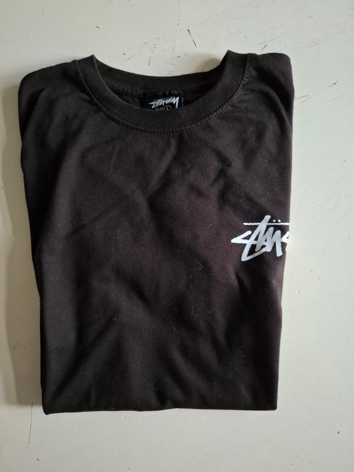 stussy t shirt maat L, Maat 48/50 (M), Zwart, Stussy, Ophalen of Verzenden