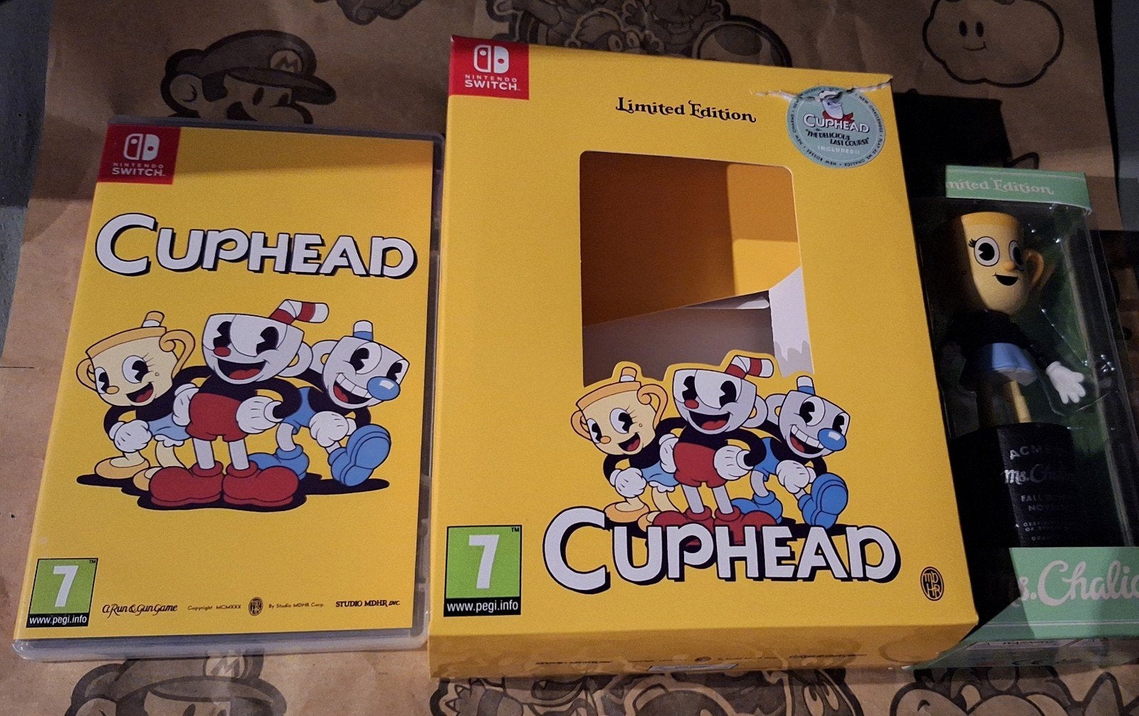 Cuphead Limited Edition Nintendo Switch, 1 speler, Ophalen of Verzenden, Gebruikt, Vanaf 3 jaar