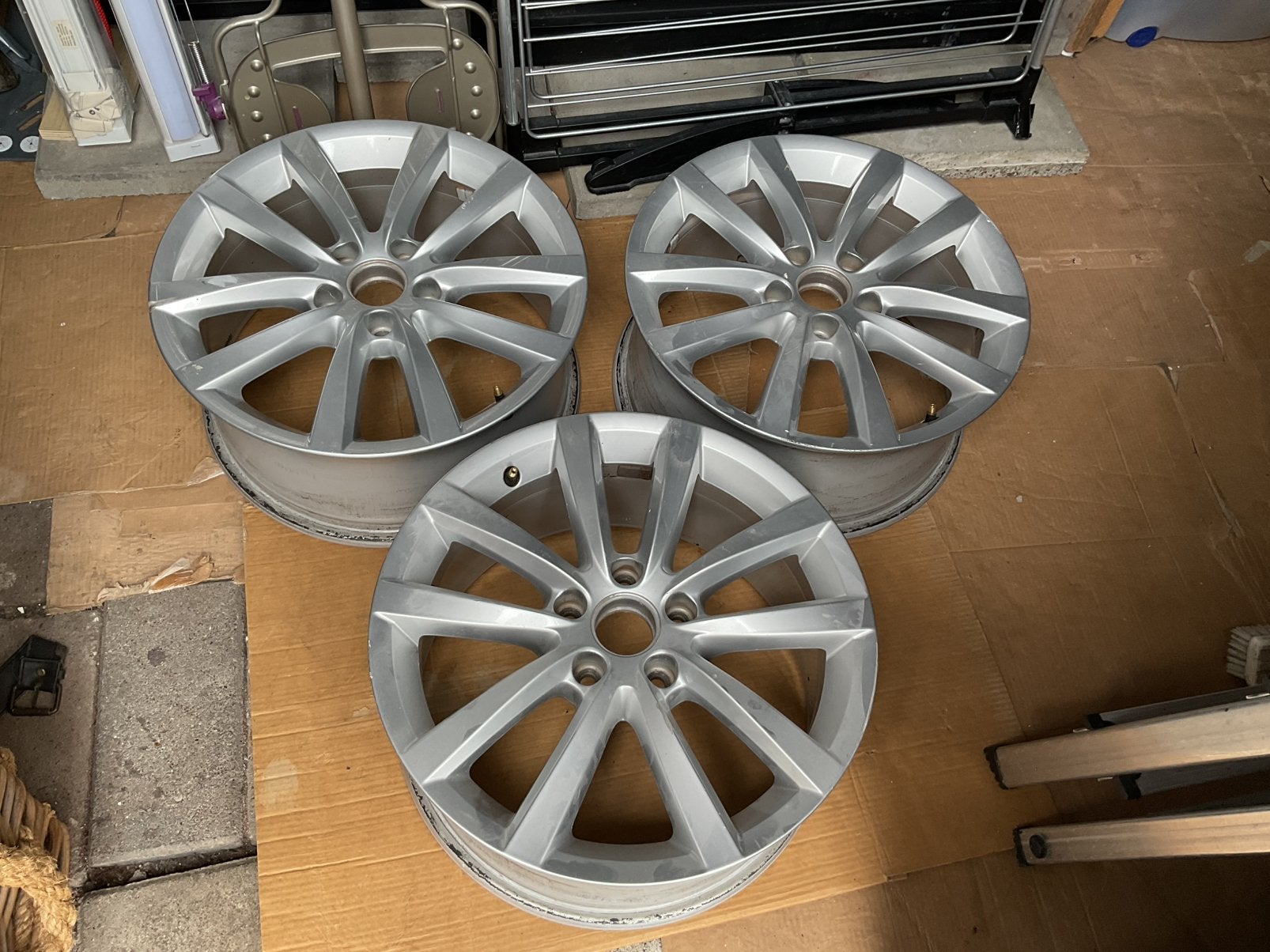 3x vw passat velgen 5x112, Ophalen, Zo goed als nieuw