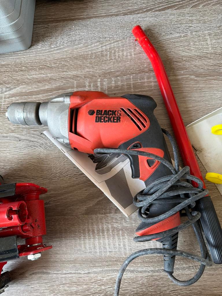 Black & Decker Boormachine - Gebruikt, zonder doos, Boormachine, Gebruikt, Variabele snelheid, Ophalen of Verzenden