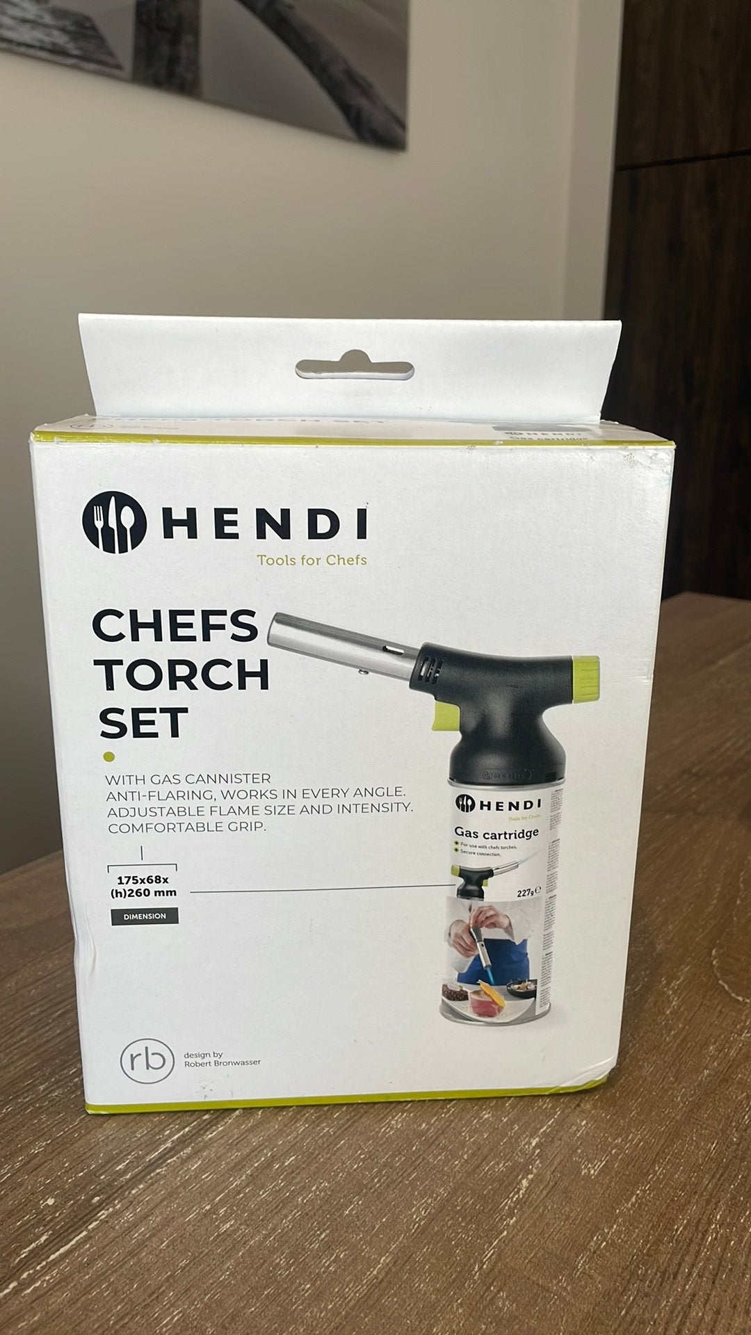Koks brander voor bv. Crème brûlée, Ophalen of Verzenden