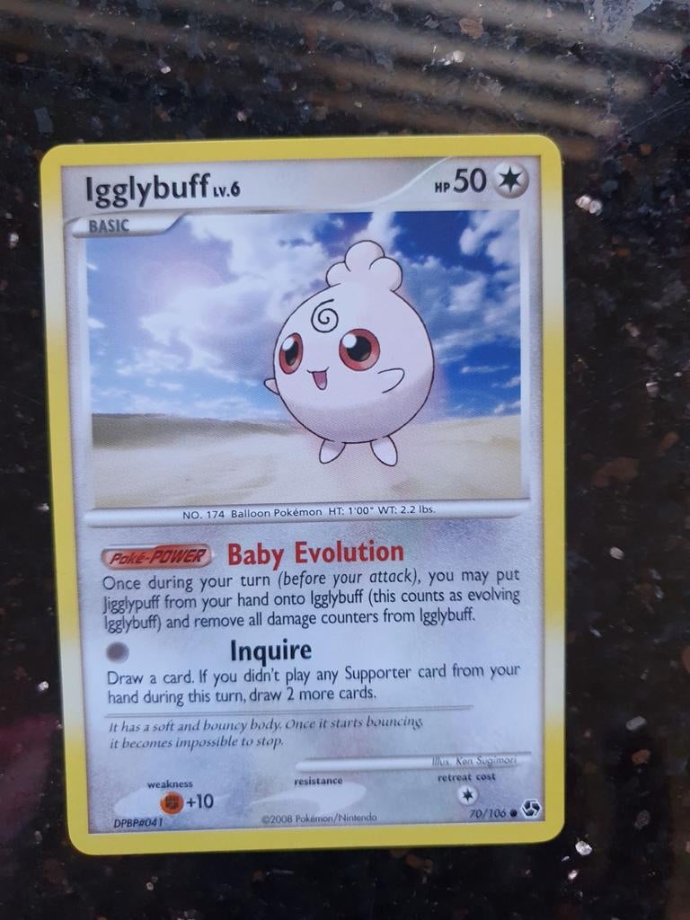Igglybuff 70/106 pokemon kaart, Ophalen of Verzenden