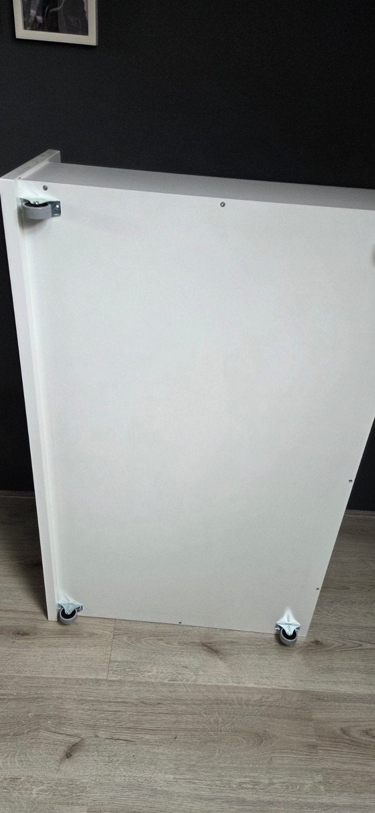 Malm bedlade 1 stuk, Ophalen, 90 cm, Eenpersoons, Wit