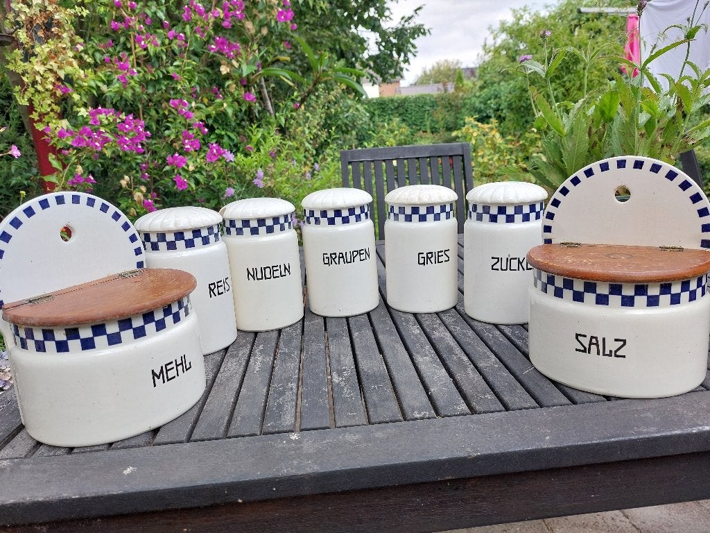 voorraadpotten, Ophalen, Gebruikt, Voorraadpot, Steen/keramiek
