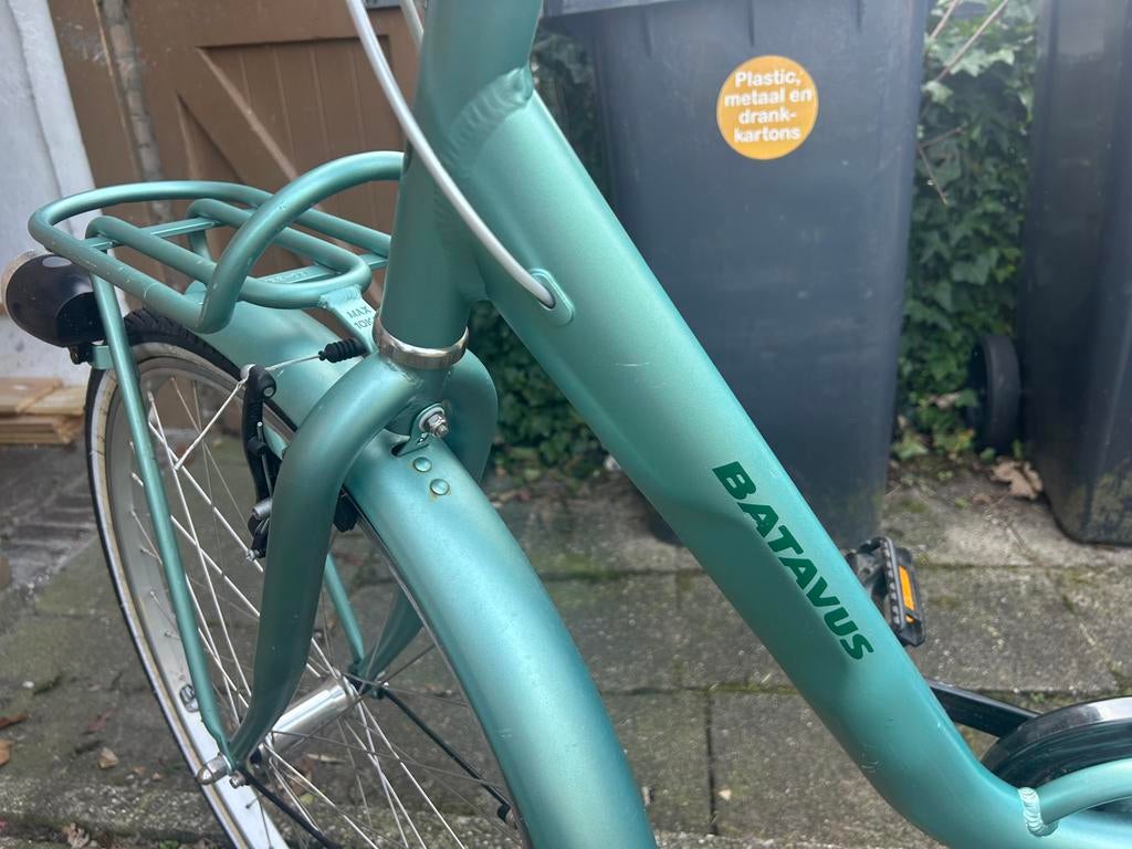 Meisjesfiets Batavus 26 inch 43 cm frame 3 versnellingen, Ophalen, Zo goed als nieuw, 26 inch of meer, Versnellingen