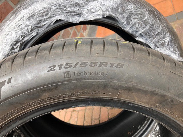 Autobanden 18 inch, Ophalen, Zo goed als nieuw
