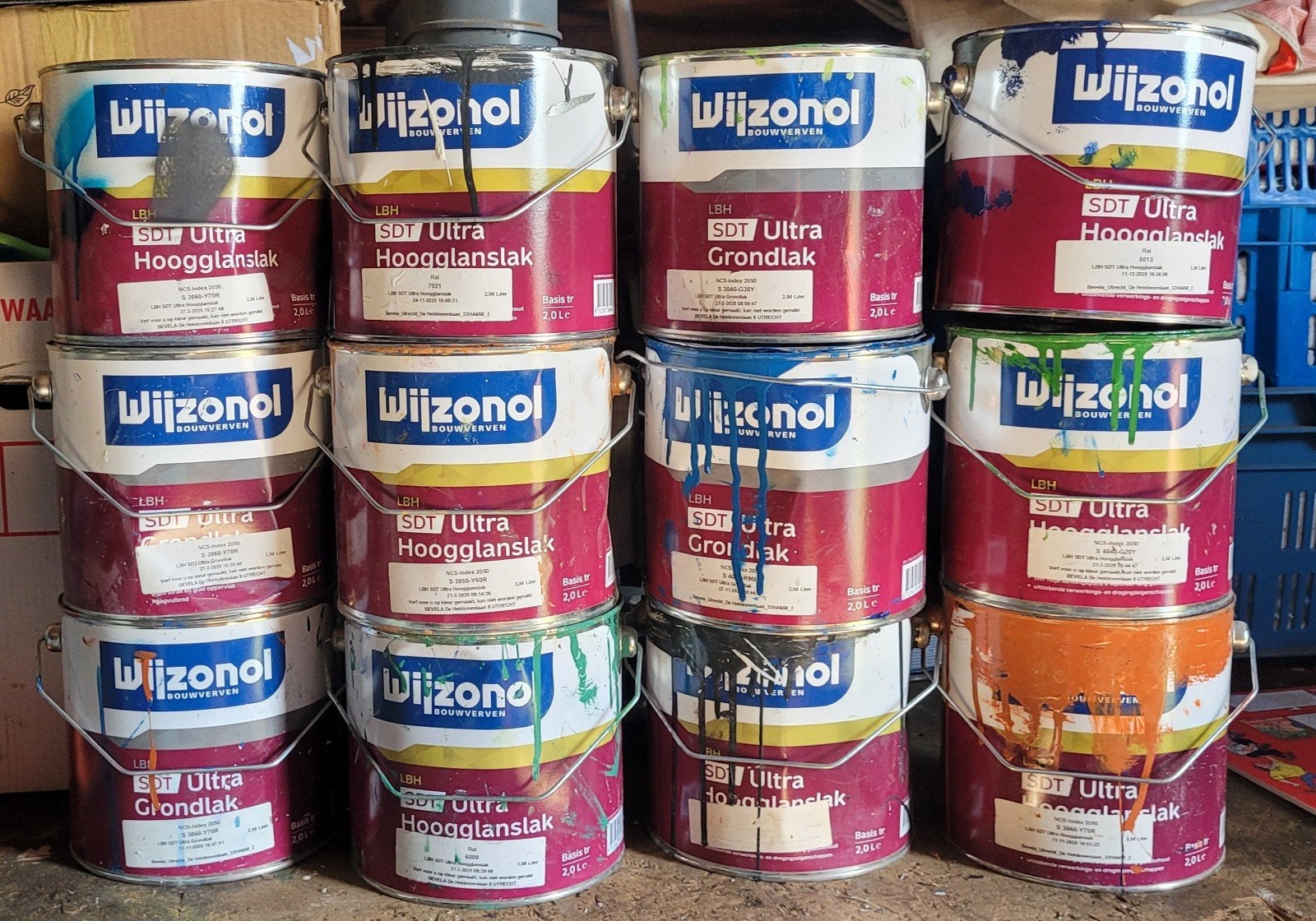 Wijzonol SDT Ultra grondlak +hoogglans  buiten div kleuren, Ophalen of Verzenden, Nieuw, Verf