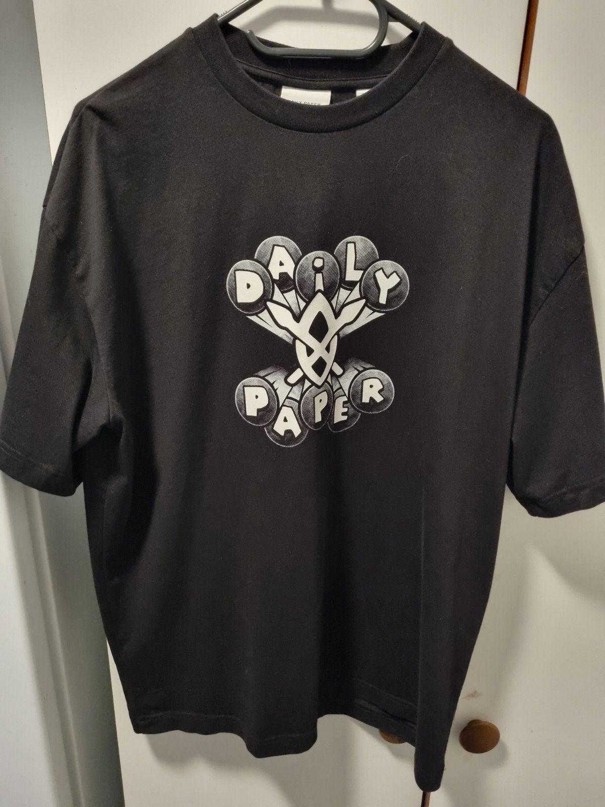 daily paper shirt maat xs, Zwart, Ophalen of Verzenden, Zo goed als nieuw, Daily Paper