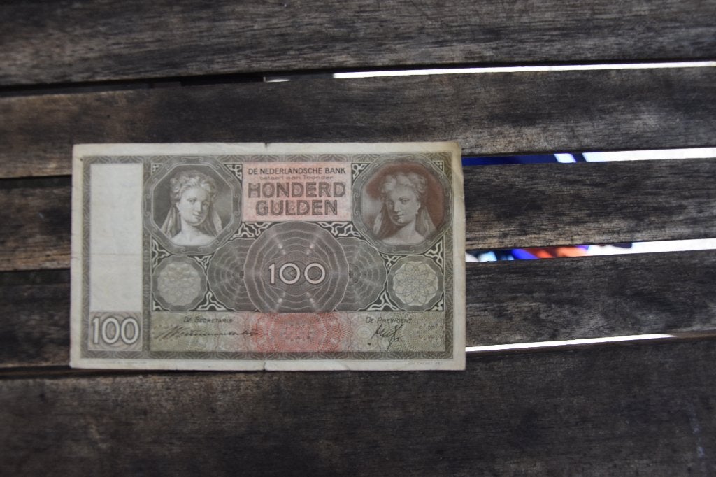 biljet van 100 gulden, Ophalen of Verzenden, 100 gulden, Los biljet