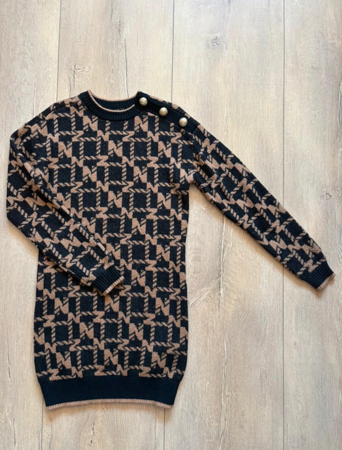 Nikkie jurk, Bruin, Verzenden, Nieuw, Maat 34 (XS) of kleiner