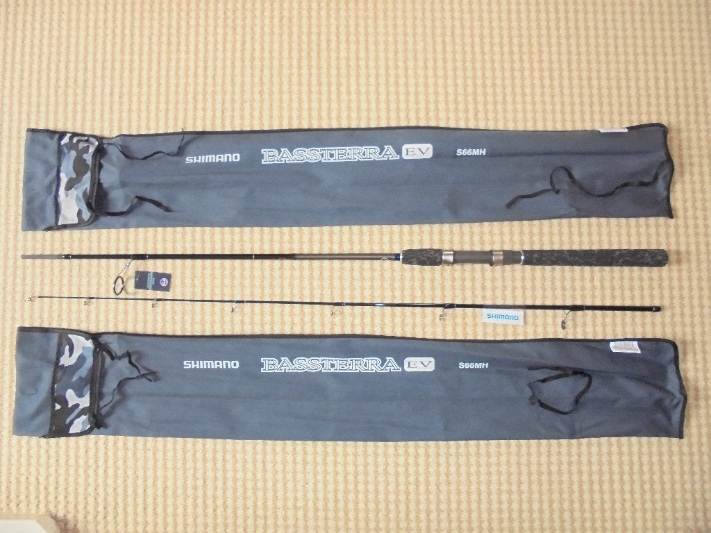 Shimano BassTerra EV Spinning Hengel 2,0m 4-18g Actie Fast., Ophalen, Nieuw, Werphengel