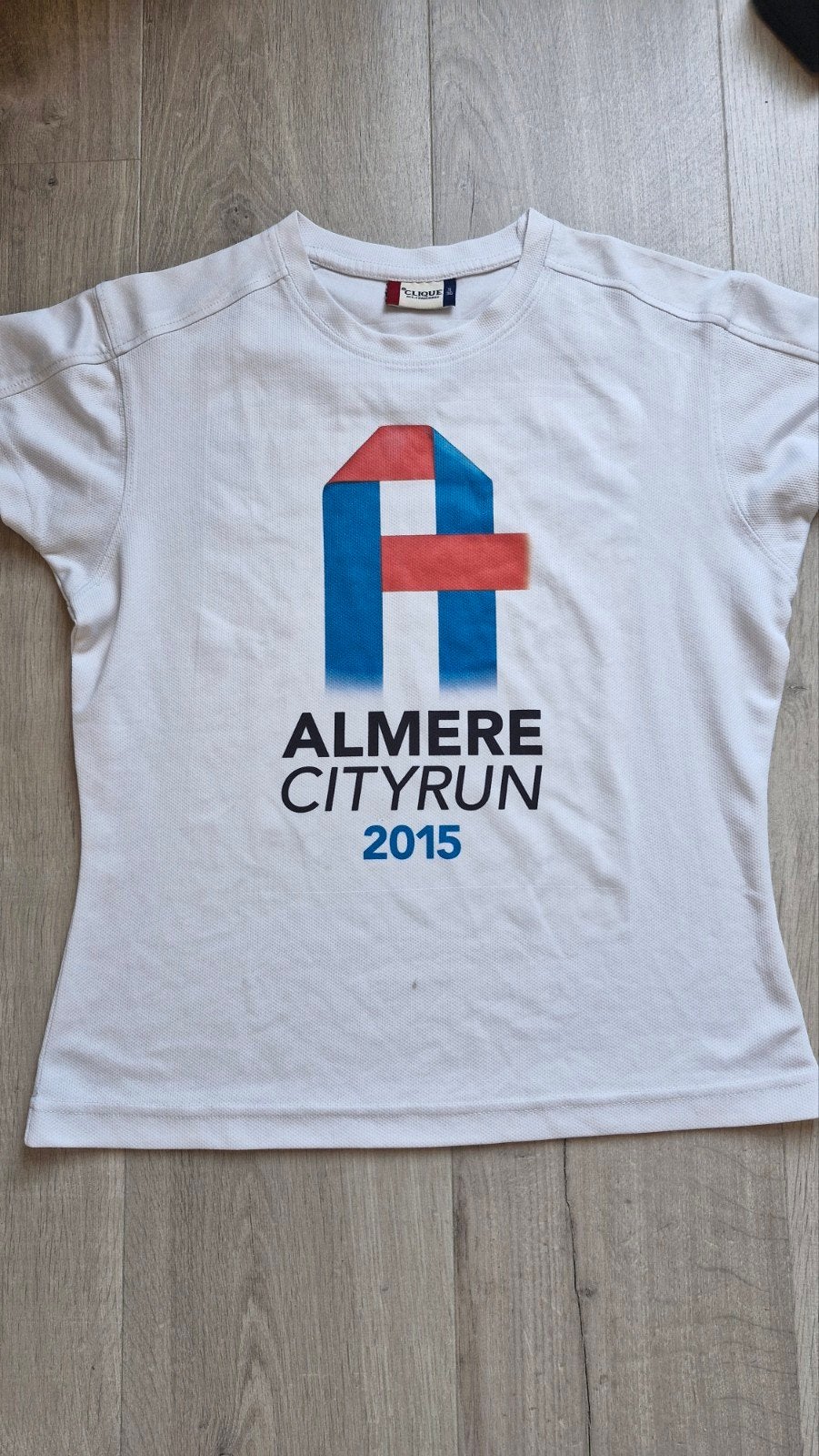 Hardloop shirt Almere City Run maat S, Ophalen of Verzenden, Korte mouw