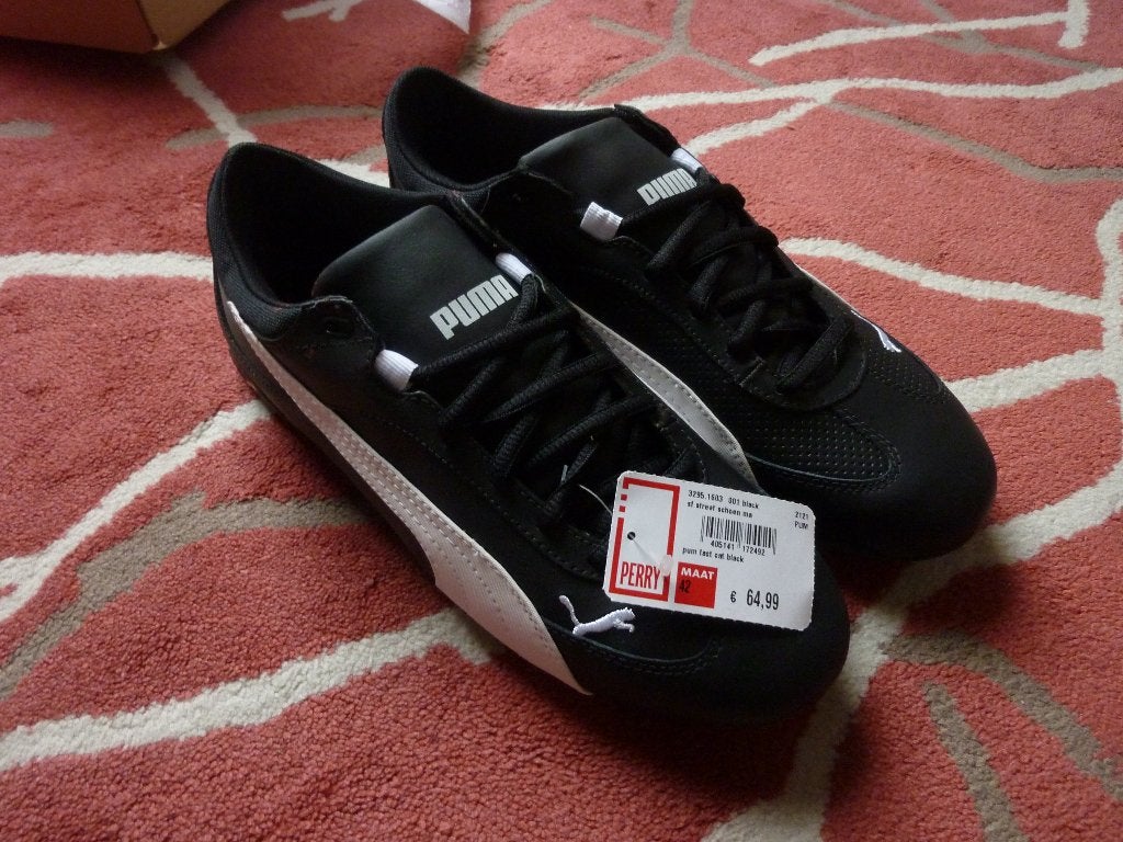 Puma FastCat Black Street Schoen unisex  maat 42 nieuw, Puma, Zwart, Nieuw, Ophalen of Verzenden