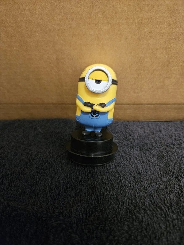 Minion figuur -- Bioscoopbekerfiguur, Ophalen of Verzenden, Zo goed als nieuw