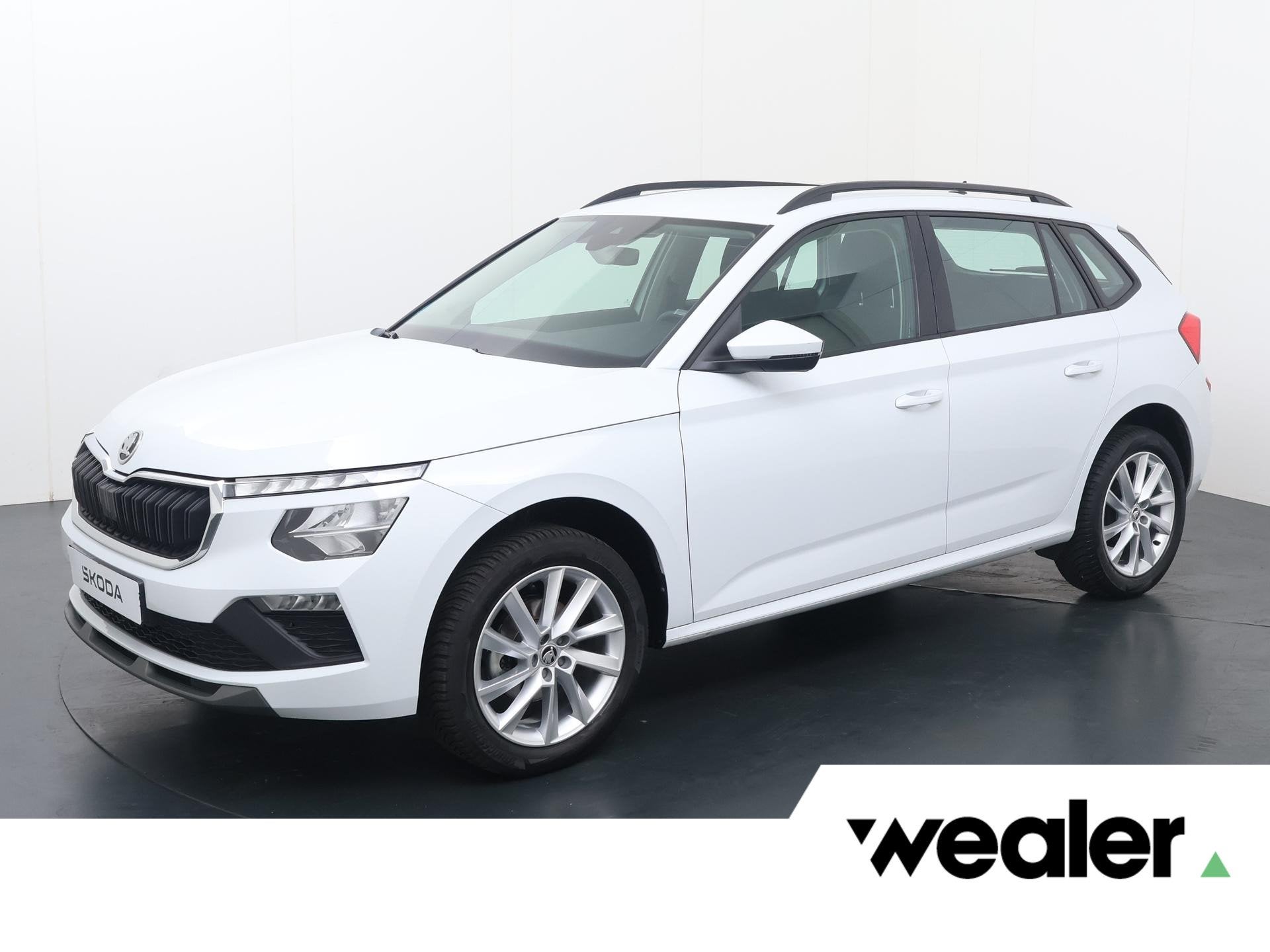 Skoda Kamiq 1.0 TSI Selection | 115 PK | Cruisecontrol | App, Auto's, Stof, Gebruikt, Euro 6, Wit