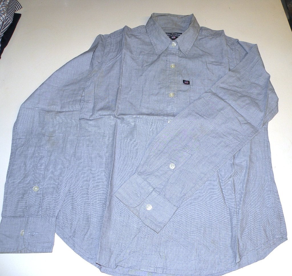 Ralph Lauren blouse mt S., Bruin, Ophalen of Verzenden, Ralph Lauren, Maat 36 (S)