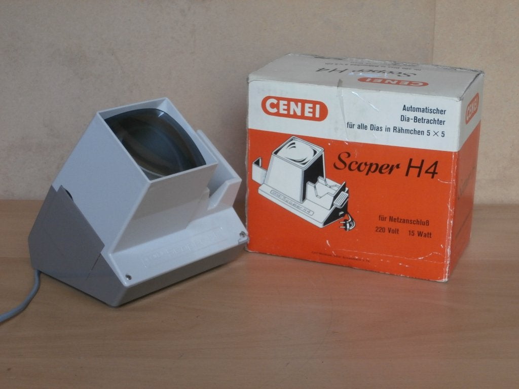 Cenei Scoper H4 Diakijker Diaviewer dia kijker viewer 15Watt, Audio, Tv en Foto, Diaprojectors, Ophalen of Verzenden, Gebruikt