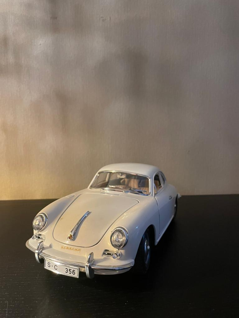 Burago porsche 356, Ophalen of Verzenden, Zo goed als nieuw, Bburago
