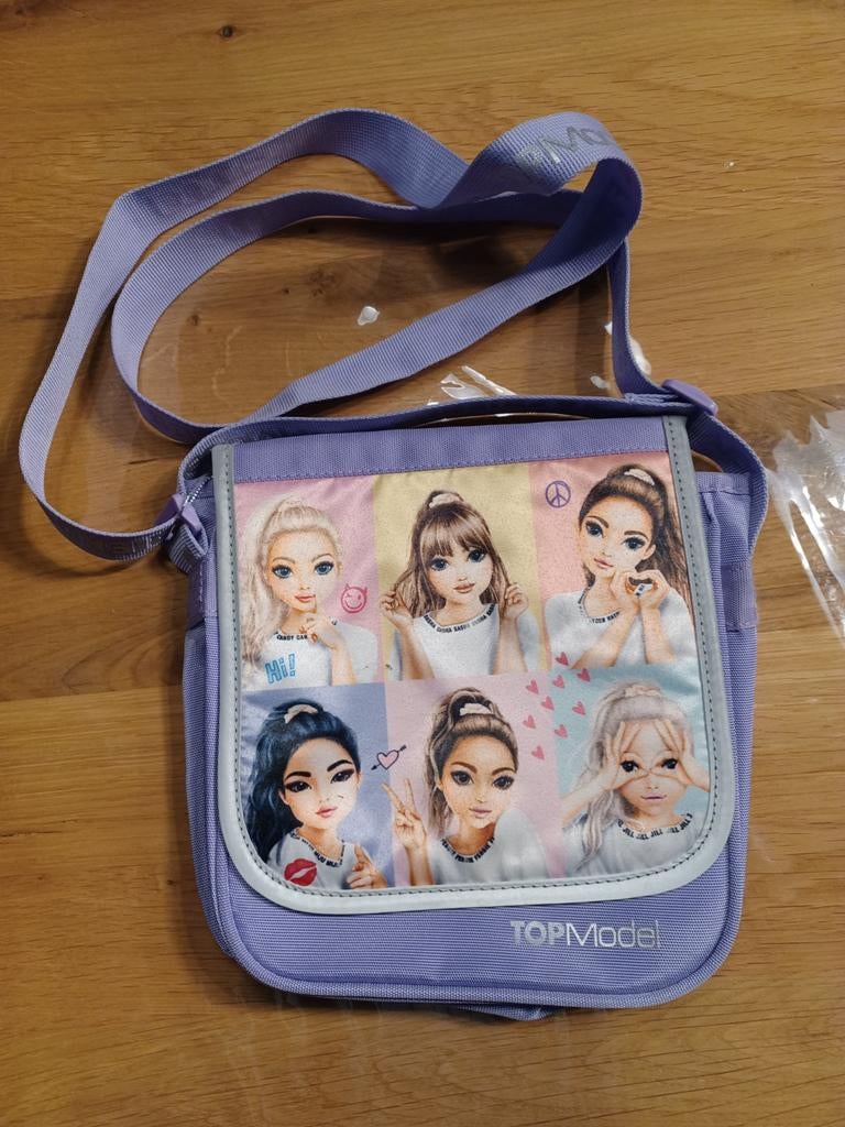 Topmodel schoudertas - Nieuw met label, Ophalen of Verzenden, Nieuw, Paars, Overige merken