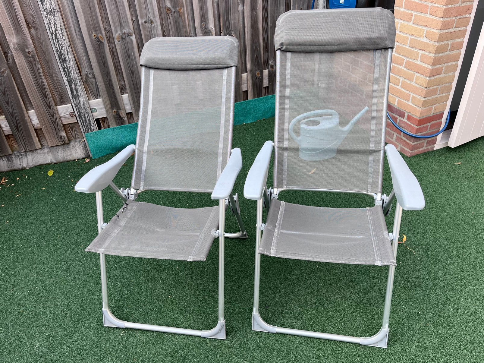 Campingstoelen 4 stuks, Ophalen, Zo goed als nieuw, Campingstoel