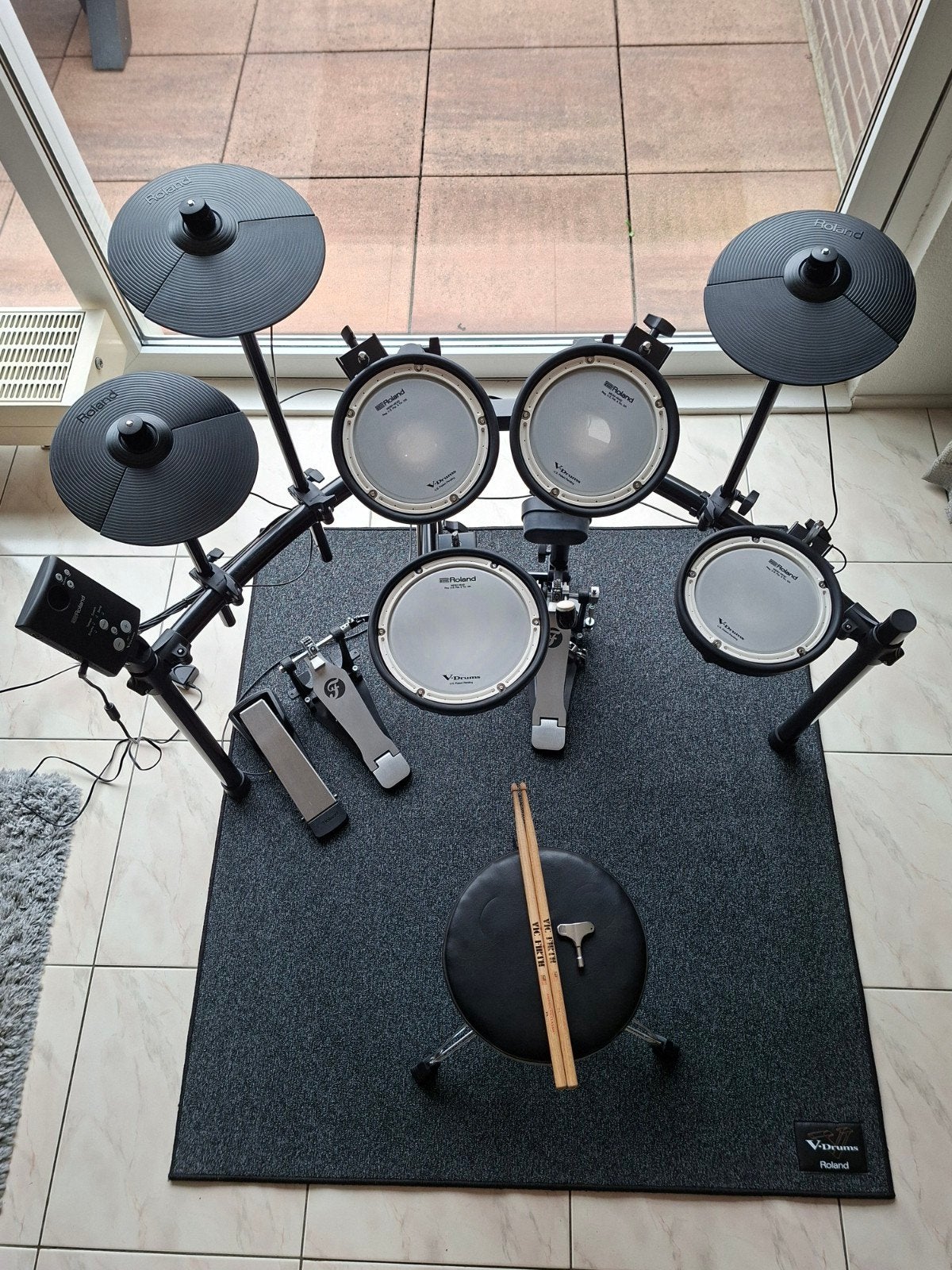 Compleet Roland TD-1 DMK V-drumstel in zeer goede staat, Muziek en Instrumenten, Ophalen, Zo goed als nieuw, Roland, Elektronisch