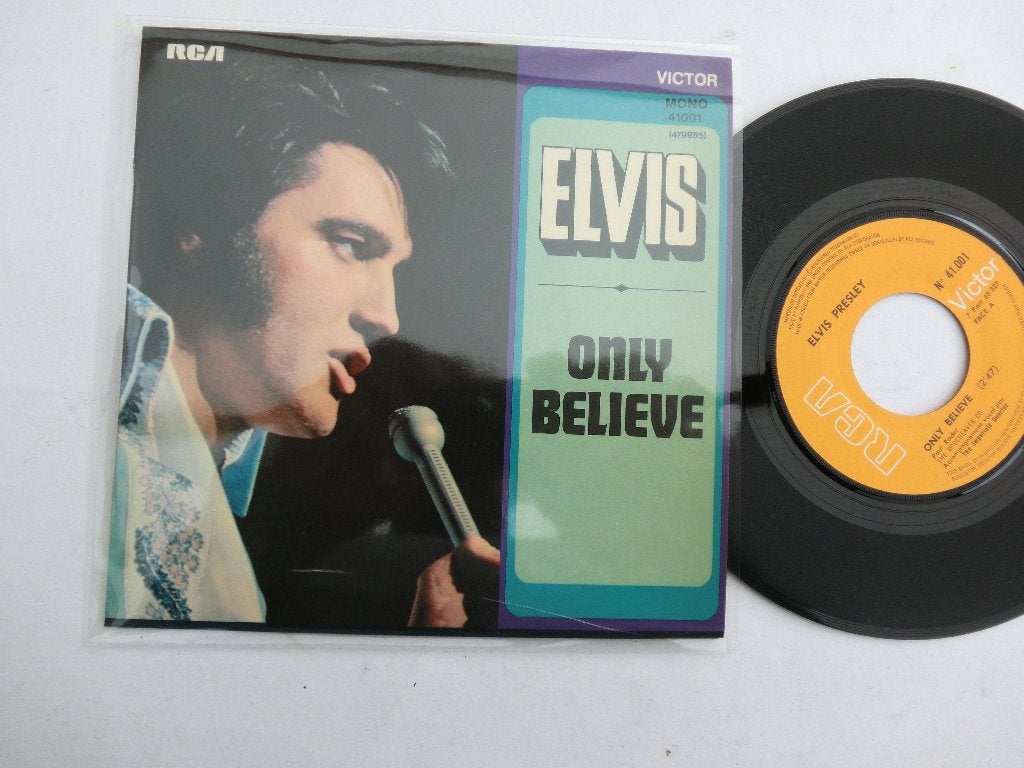 Elvis Presley Only Believe, 7 inch, Single, Ophalen of Verzenden, Pop