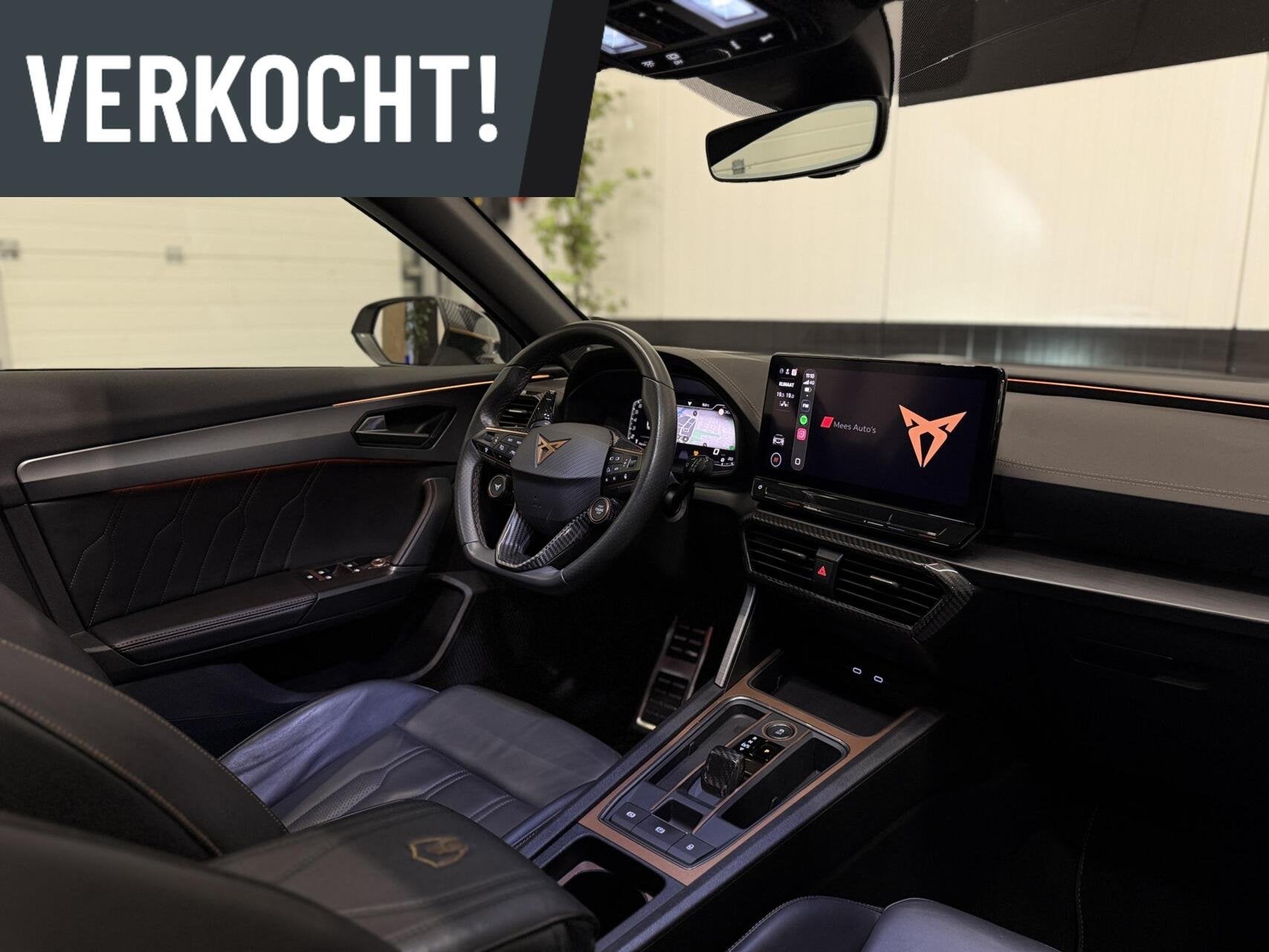 CUPRA Formentor VZ 2.0 TSI 4DRIVE 460PK|Pano|Leer|Custom|20", Auto's, Automaat, 4 cilinders, Wit, Leder