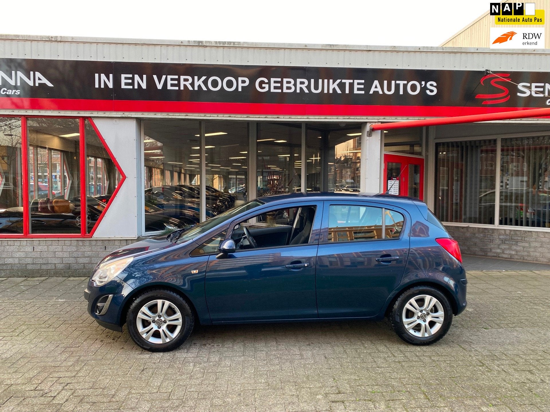 Opel Corsa 1.2-16V Berlin - Bj 2013 - Airco - FlexFix - Fiet, Voorwielaandrijving, Euro 5, Gebruikt, 4 cilinders
